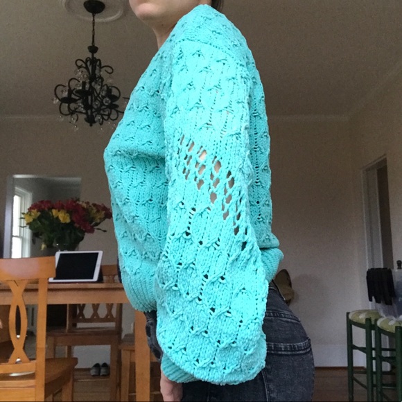 Charlotte Russe Mint Green Sweater - Picture 4 of 7